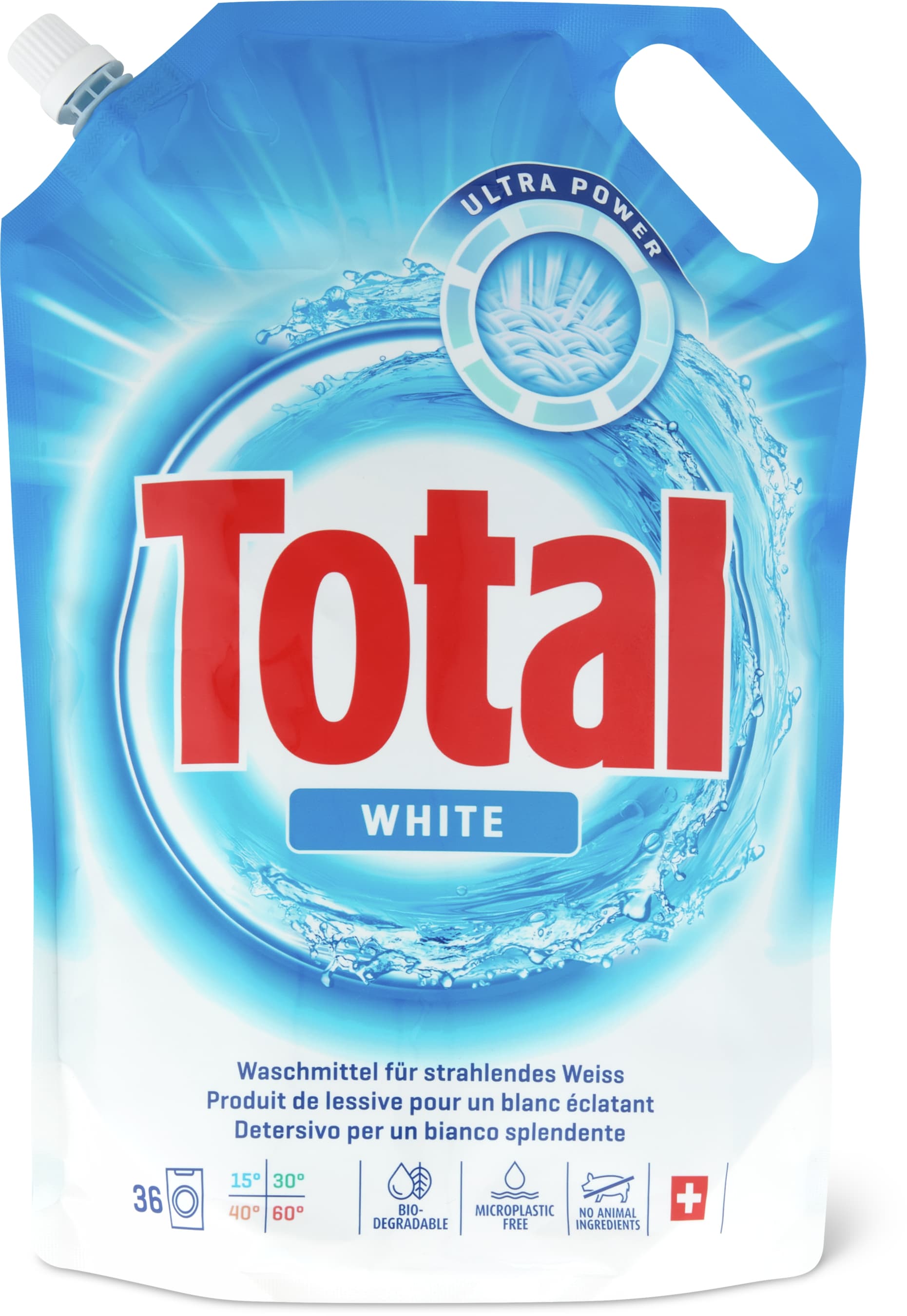 Detersivo liquido 36 lavaggi, White